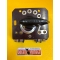 Interruttore commutatore luci ORIGINALE, nuovo, per fanale anteriore Aprilia Ø 130 e Ø 150 mm per Ducati carter stretti e carter larghi, Ducati Elité, Mach1,MK3, Monza, Ducati Scrambler 1° serie