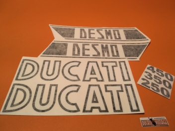 Kit decalcomanie per Ducati Silver Shotgun