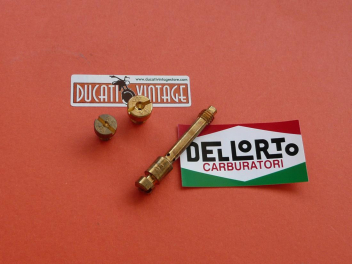 Kit getti originali Dall'Orto VHB 26BD per Ducati mono 250cc filtro a paglietta
