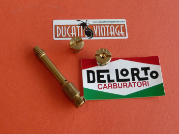 Kit getti originali Dall'Orto VHB 26BD per Ducati mono 250cc filtro a scatola 