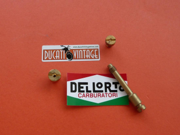 Kit getti originali Dall'Orto VHB 29AD per Ducati mono 450cc filtro a scatola 