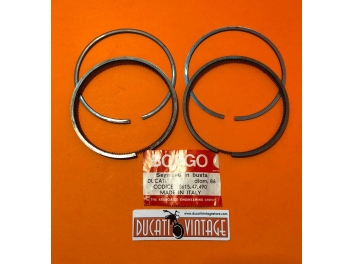 Kit originale Borgo n. 4 fasce elastiche con raschiaolio 86.0 per pistoni a 4 fasce