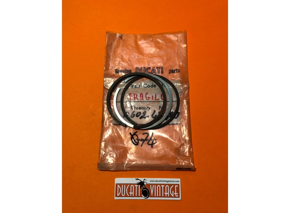 Kit originale n. 3 fasce elastiche con raschiaolio 74.0 per pistoni 