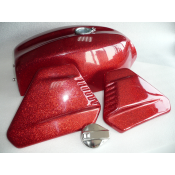 Kit serbatoio + fiancatine in vetroresina per Ducati 750 GT