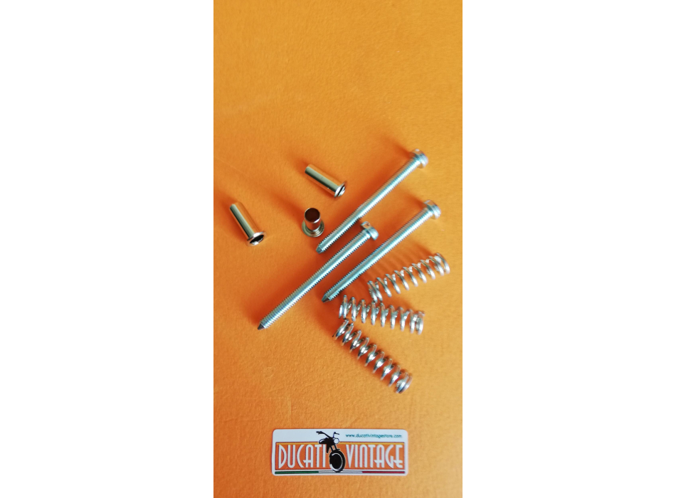 Kit viti e accessori fissggio ghiera fanale Aprilia Ducati 750GT e Ducati 750S