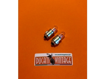 Lampadine BA7S 6V 2W per spie fanale e per strumenti Smith Ducati Scrambler, Desmo, RT