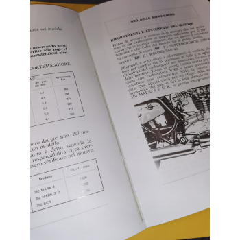 Libretto Istruzioni per l'uso e la manutenzione Ducati monocicli monoalbero 250-350cc Ducati Scrambler, Ducati Mark 3, Ducati Mark 3 Desmo