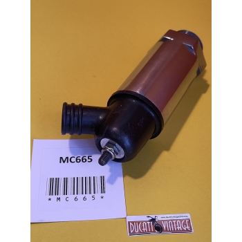 Manicotto sfiato olio originale Ducati, nuovo, completo, per Ducati 750 Bicilindrici carter tondo 