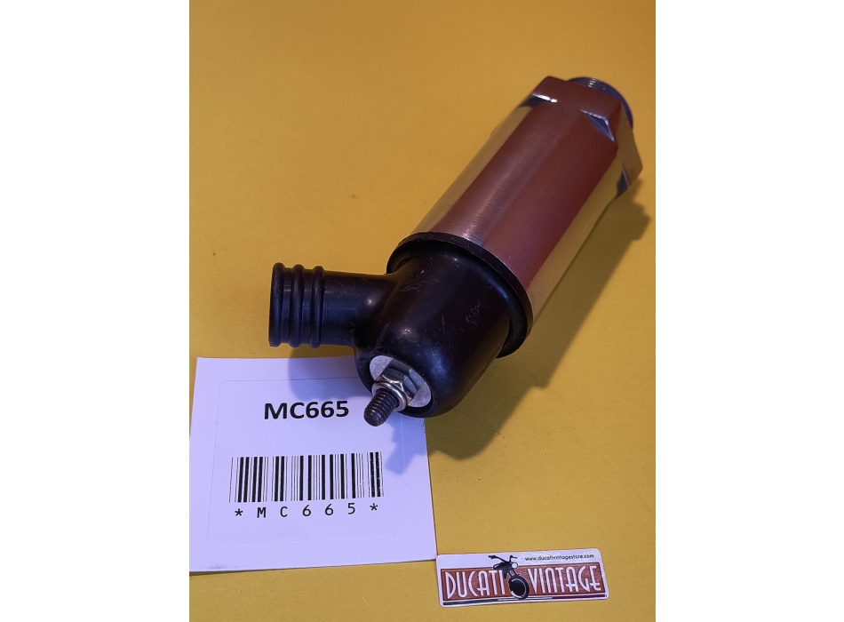 Manicotto sfiato olio originale Ducati, nuovo, completo, per Ducati 750 Bicilindrici carter tondo 