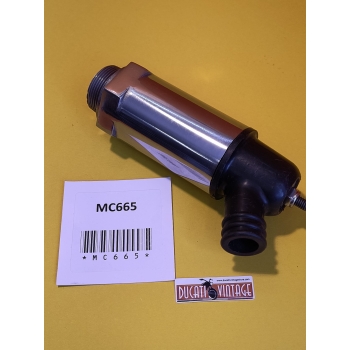Manicotto sfiato olio originale Ducati, nuovo, completo, per Ducati 750 Bicilindrici carter tondo 