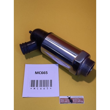 Manicotto sfiato olio originale Ducati, nuovo, completo, per Ducati 750 Bicilindrici carter tondo 