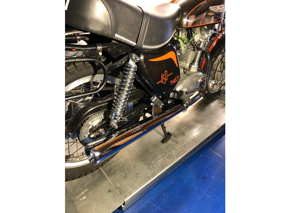 Marmitta CONTI a cono per monocilindrici Ducati, Scrambler, Yellow, Shotgun. Mark3, RT