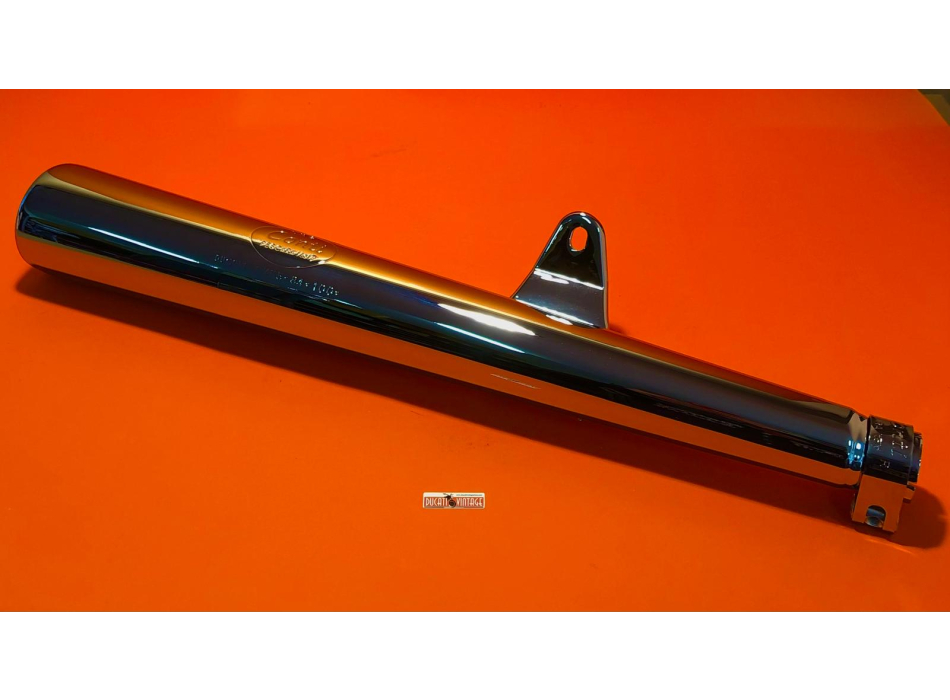 Marmitta CONTI a cono per monocilindrici Ducati, Scrambler, Yellow, Shotgun. Mark3, RT