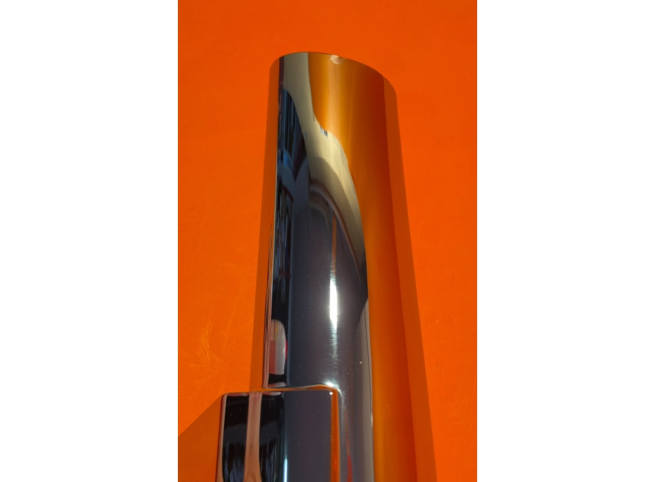 Marmitta CONTI leggermente difettata per monocilindrici Ducati, Scrambler, Yellow, Shotgun. Mark3, RT