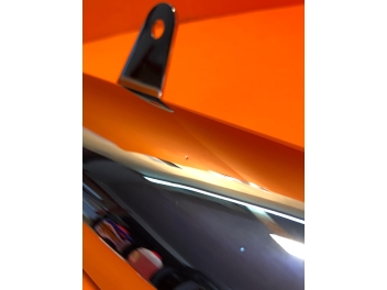 Marmitta CONTI leggermente difettata per monocilindrici Ducati, Scrambler, Yellow, Shotgun. Mark3, RT