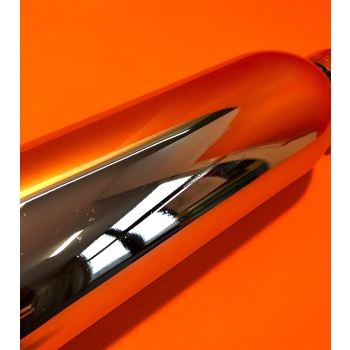 Marmitta CONTI leggermente difettata per monocilindrici Ducati, Scrambler, Yellow, Shotgun. Mark3, RT