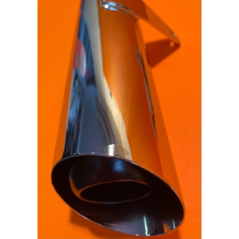 Marmitta CONTI leggermente difettata per monocilindrici Ducati, Scrambler, Yellow, Shotgun. Mark3, RT
