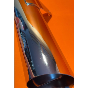 Marmitta CONTI leggermente difettata per monocilindrici Ducati, Scrambler, Yellow, Shotgun. Mark3, RT
