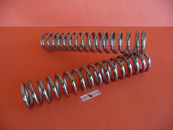 Molle ammortizzatori cromate per Ducati Desmo Yellow Shotgun Mark3