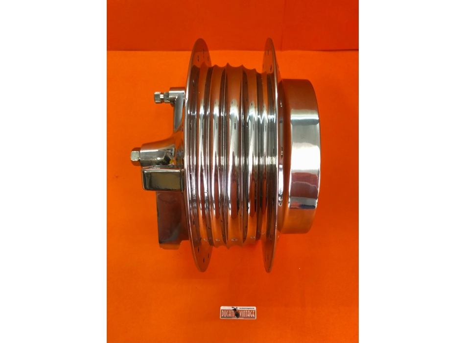 Mozzo posteriore originale, usato, ricondizionato, per tutti i monocilindri Ducati carter larghi