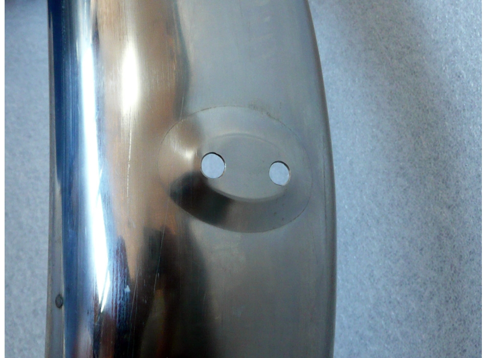 Parafango posteriore inox perfetta replica per Ducati Mark3