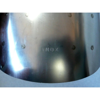 Parafango posteriore inox perfetta replica per Ducati Silver Shotgun