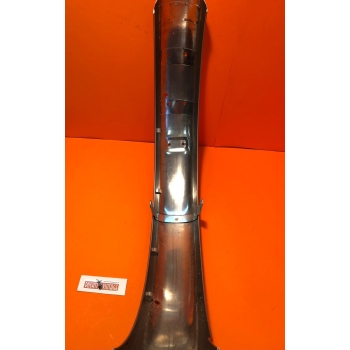 Parafango posteriore inox perfetta replica per Ducati Silver Shotgun con lievissimo difetto