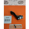 Pedana pilota destra originale, usata pari al nuovo per tutti i monocilindrici Ducati carter larghi, Ducati Scrambler, Ducati Desmo Yellow e Silver Shotgun, Ducati Mark3, Ducati RT 