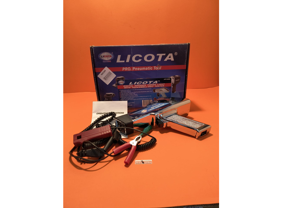 Pistola Stroboscopica Digitale USAG 907 N - Per Regolazione Anticipo Accensione Motori - Foto 10