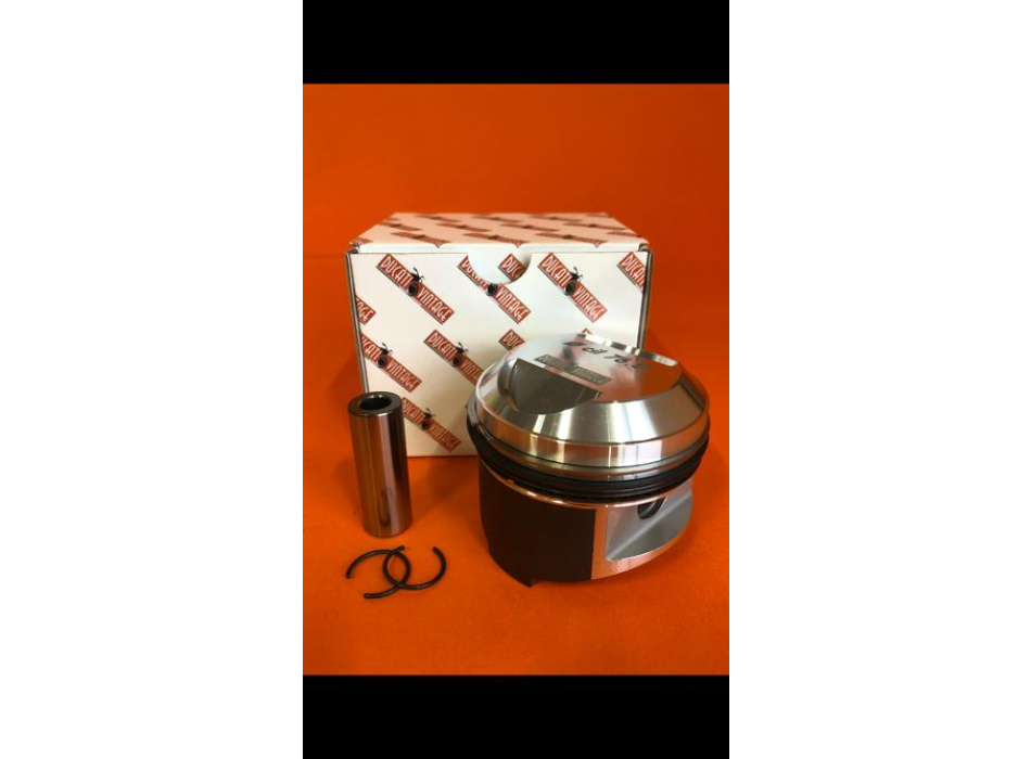 Pistone Ø 76.5 con spinotto Ø 18 per monocilindrici Ducati carter larghi 350cc 