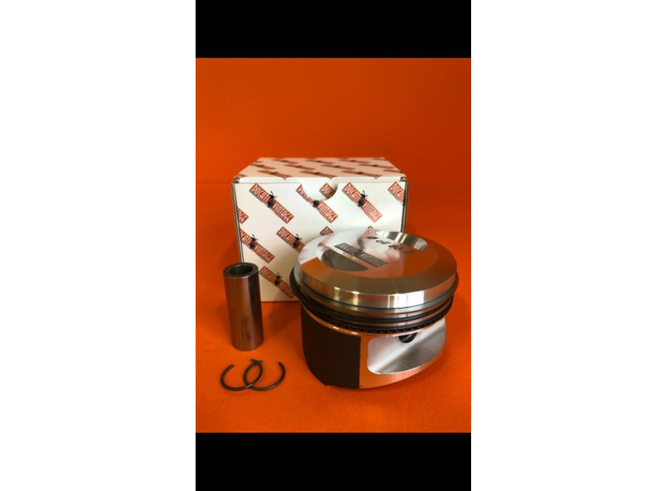 Pistone Ø 86.5 con spinotto Ø 20 per monocilindrici Ducati carter larghi 450cc 