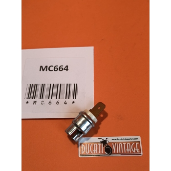 Portalampada per lampada BA9S, originali nuovi, per strumenti Cev per monocilindrici Ducati           