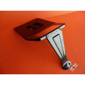 Portatarga Cev per fanalino rettangolare monocilindrici Ducati carter stretti