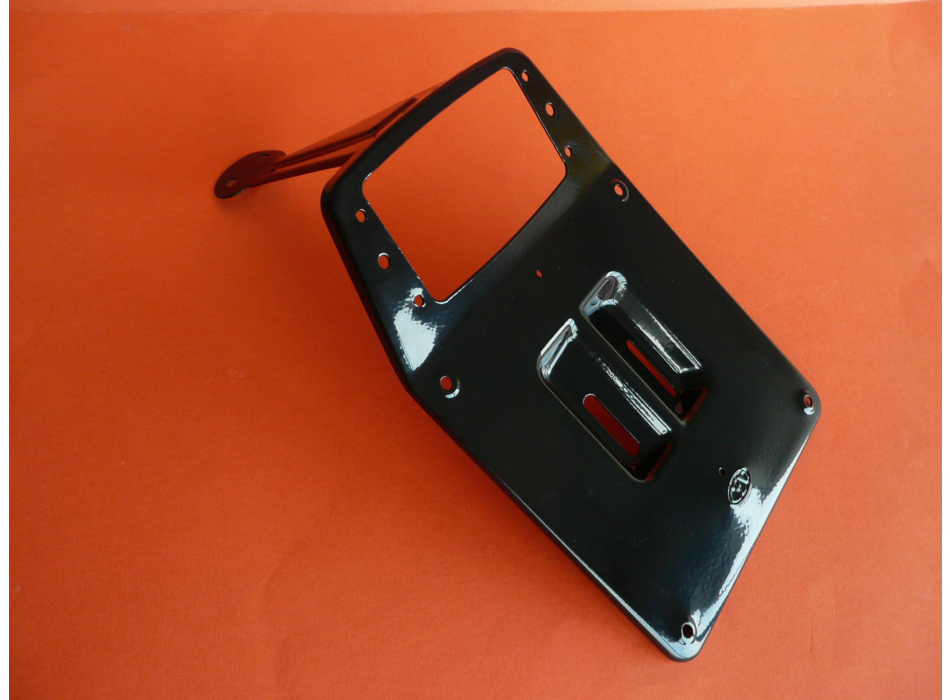 Portatarga Cev per fanalino rettangolare monocilindrici Ducati carter stretti