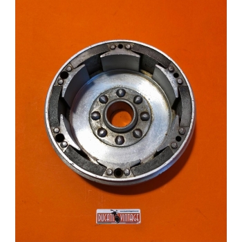 rotore/volano in alluminio, originale alleggerito, usato, per monocilindrici Ducati