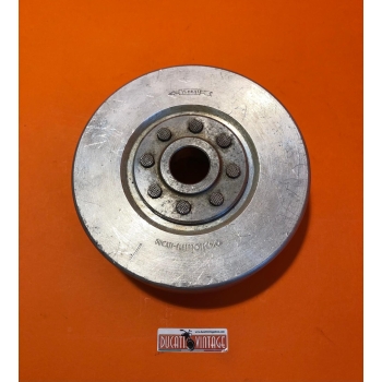 rotore/volano in alluminio, originale alleggerito, usato, per monocilindrici Ducati