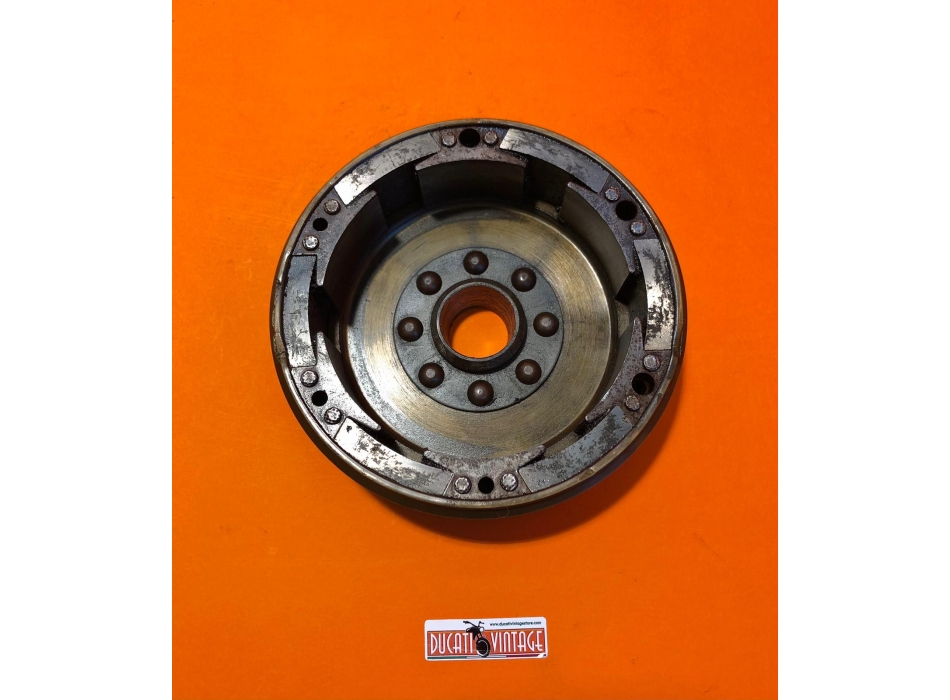 rotore/volano in ottone, originale, usato, per monocilindrici Ducati