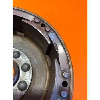 rotore/volano in ottone, originale, usato, per monocilindrici Ducati