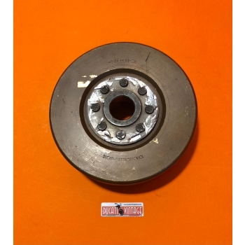rotore/volano in ottone, originale, usato, per monocilindrici Ducati