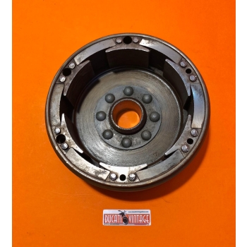rotore/volano in ottone, originale, usato, per monocilindrici Ducati