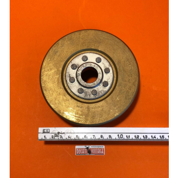 rotore/volano in ottone per monocilindrico Ducati, rimanenza di magazzino