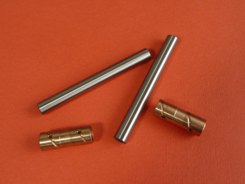 Set 2 perni bilancieri Ø 10+n.2 bronzine per Ducati Scrambler,RT,Desmo 250 350