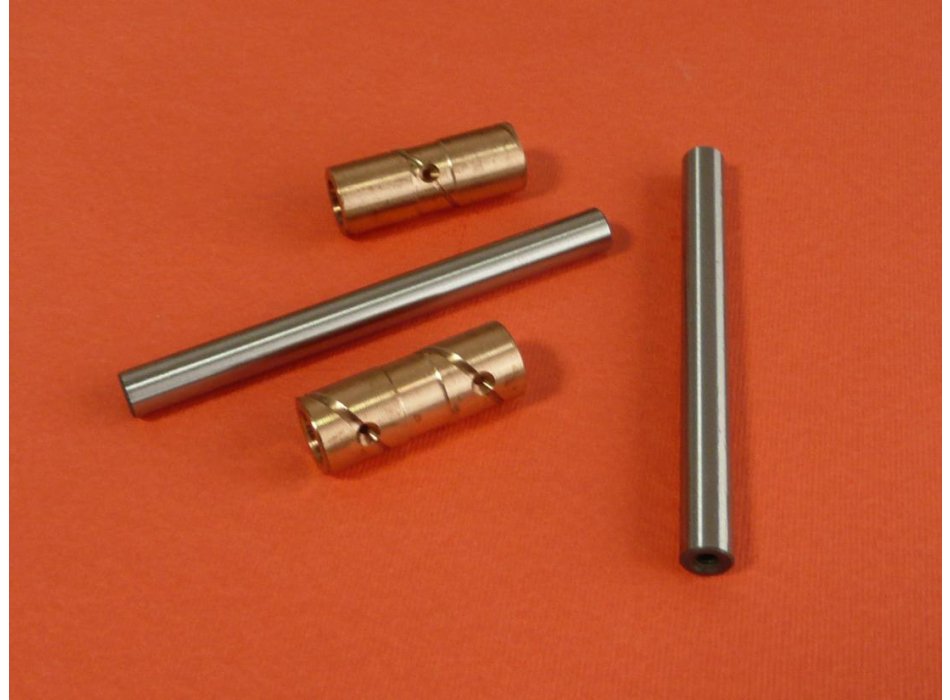 Set perni bilancieri Ø 8 + bronzine per Ducati Scrambler,RT,Desmo, 450cc