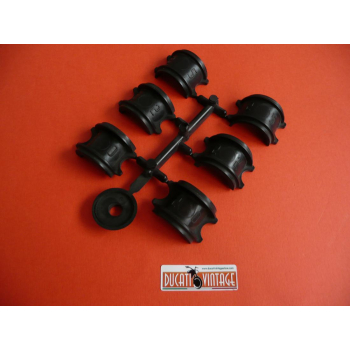 Specchio retrovisore SINISTRO omologato mod. Lusso per manubrio Ø 20,22,25mm  