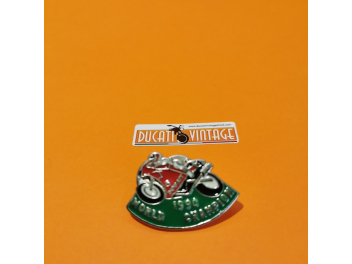 spilla in metallo Ducati World champion 1990