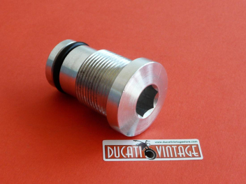 tappo forcella per monocilindrici Ducati carter stretti dal ’62 al ’68