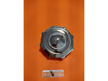 Tappo serbatoio originale, usato, rigenerato, perfetto, per monocilindrico Ducati RT