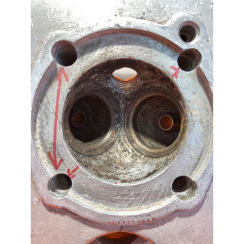 Testa Ducati motore carter stretti modello175cc T/TS/SPORT     