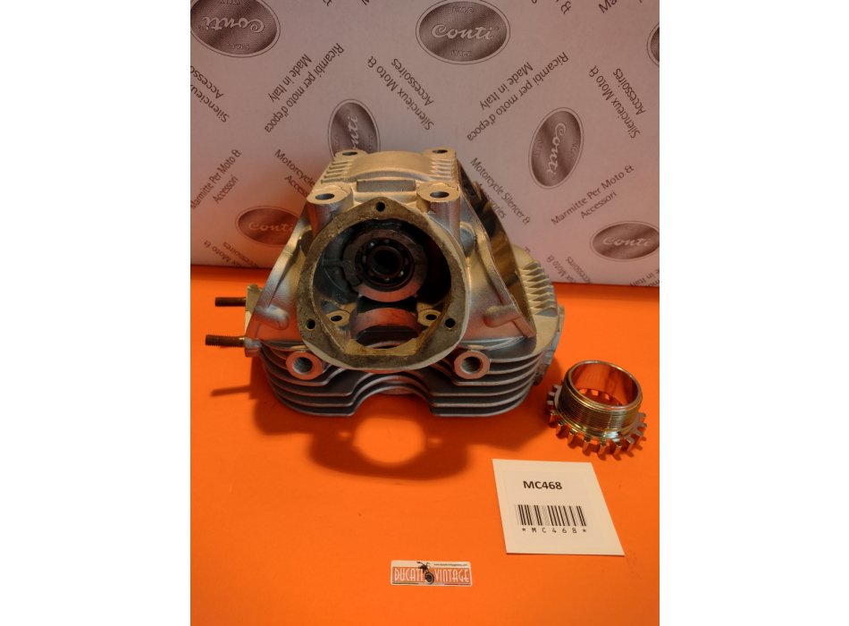 Testa originale per monocilindrico Ducati carter larghi 450cc usato in stato eccellente
