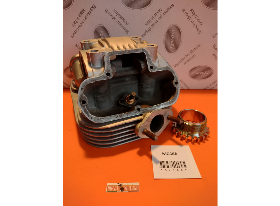 Testa originale per monocilindrico Ducati carter larghi 450cc usato in stato eccellente